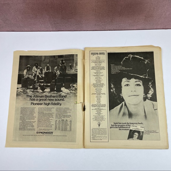 Vintage Rolling Stone Magazine Paul Getty May 9, 1974 Music Art History Rock - Picture 5 of 6